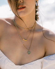 Load image into Gallery viewer, Summer Sun Medallion Long Necklace