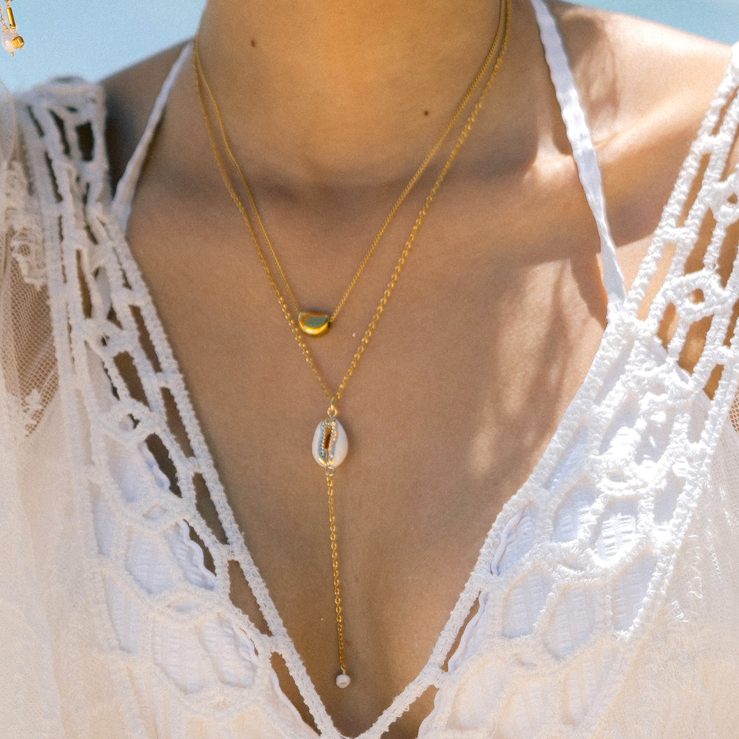 Classic Puka Drop Necklace