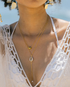 Classic Puka Drop Necklace