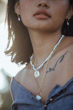 Load image into Gallery viewer, "IAH" Ammonite Charm Choker