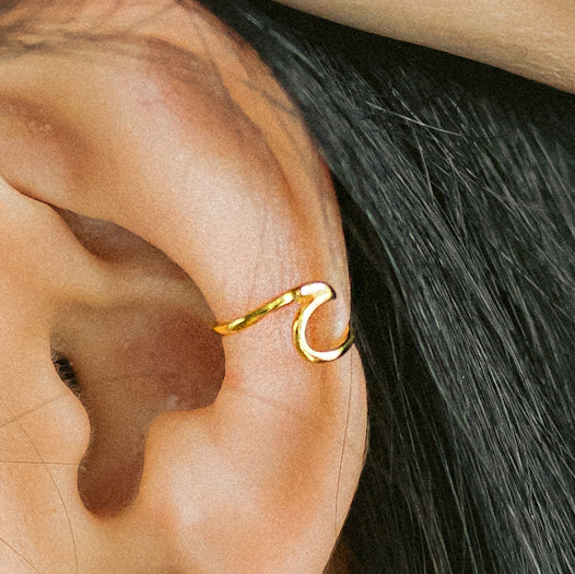 Siargao Wave Beach-Proof Ear Cuffs (One Piece)