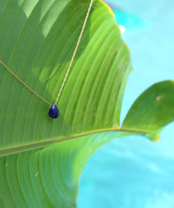 "Mar" Lapis Lazuli Beach-Proof Necklace