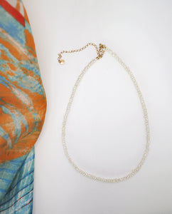 Bora Sand Pearls Choker Necklace