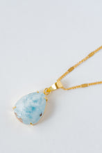 Load image into Gallery viewer, "Wisdom Of The Sea" Larimar Pendant, Set In 14K Solid Gold (1 Piece Only)