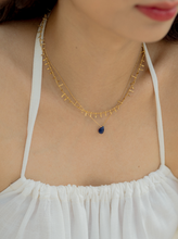 Load image into Gallery viewer, &quot;Mar&quot; Lapis Lazuli Beach-Proof Necklace